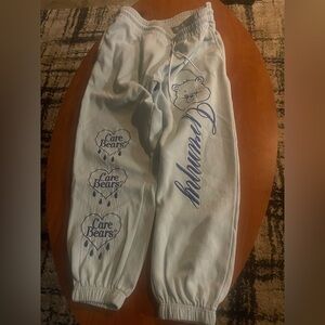 Care Bears Light Mint Green Fleece Sweatpants